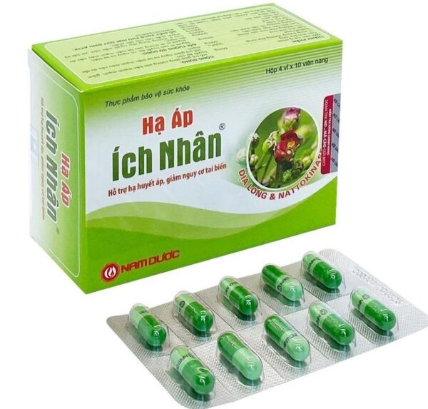 Hạ Áp Ích Nhân (Hộp 4 vỉ x 10 viên)