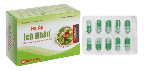 Hạ Áp Ích Nhân (Hộp 4 vỉ x 10 viên)