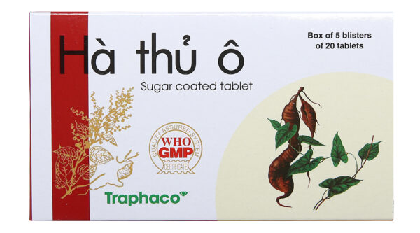 Hà Thủ Ô Traphaco (Hộp 5 vỉ x 20 viên)