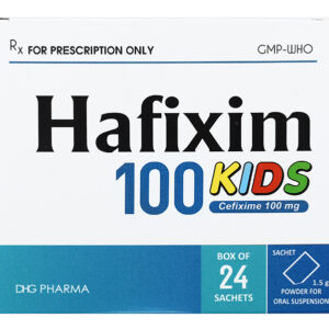 Hafixim 100 Kids DHG (Hộp 24 gói x 1.5 g)
