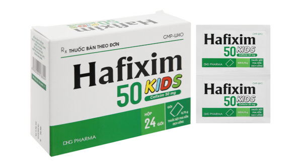 Hafixim 50 Kids DHG (Hộp 24gói x 0.75g)