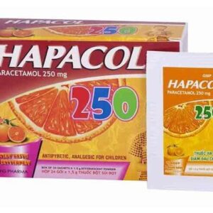 Thuốc Hapacol 250 DHG (24 gói x 1.5g)