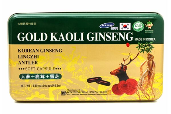 Gold Kaoli Ginseng Hàn Quốc (Hộp Xanh) 60 Viên