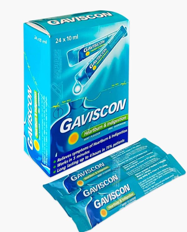 Hỗn Dịch Uống Gaviscon (24 gói x 10ml)
