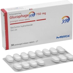 Glucophage XR 750mg (Hộp 2vỉ x 15viên)