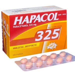 Hapacol 325 DHG (Hộp 10 vỉ x 10 viên)