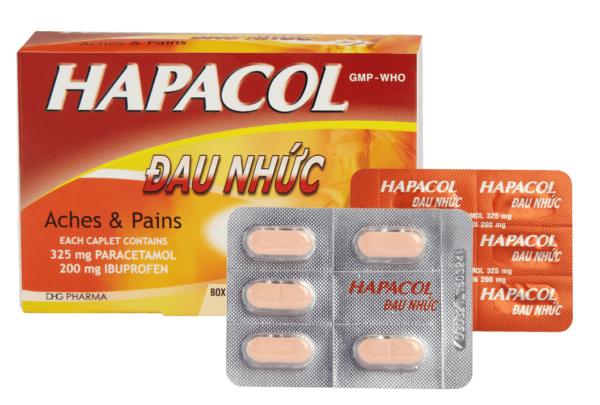 Hapacol Đau Nhức DHG (10 vỉ x 5 viên)