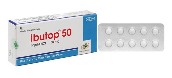 Thuốc Ibutop 50 (Hộp 2 vỉ x 10 viên)