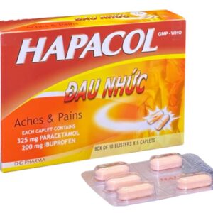 Hapacol Đau Nhức DHG (10 vỉ x 5 viên)