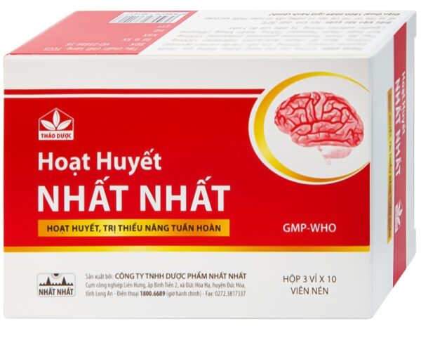 Hoạt Huyết Nhất Nhất (3 vỉ x 10 viên)