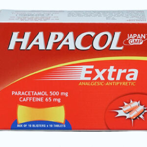 Hapacol Extra DHG (Hộp 10 vỉ x 10 viên)