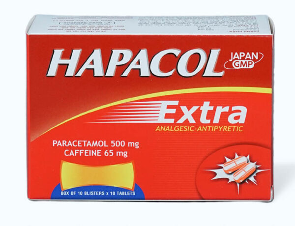 Hapacol Extra DHG (Hộp 10 vỉ x 10 viên)