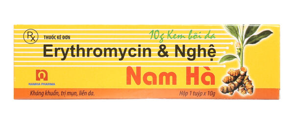 Erythromycin & Nghệ Nam Hà 10g