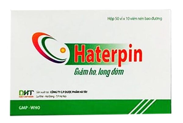 Haterpin (50 vỉ x 10 viên nén bao đường)