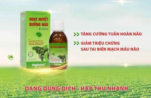 Hoạt Huyết Dưỡng Não Extra Traphaco 110ml