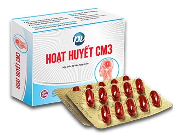 Hoạt Huyết CM3 Phúc Vinh (3vỉ x 10viên)