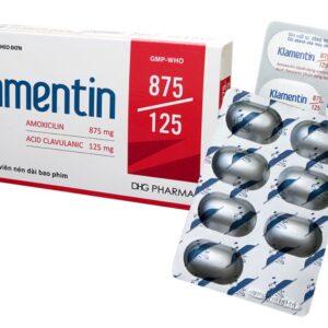 Klamentin 875/125 DHG (Hộp 2 vỉ x 7 viên)