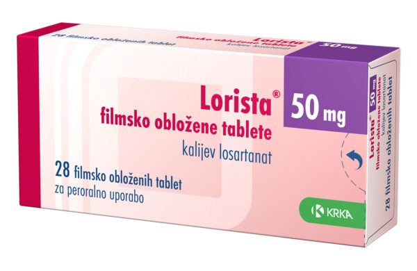 Lorista 50mg (Hộp 2 vỉ x 14 viên)