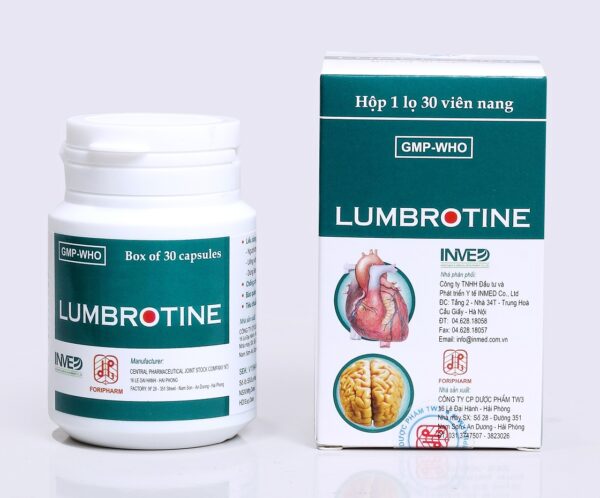 Lumbrotine TW3 (Lọ 30 viên)