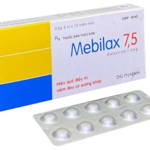 Mebilax 7.5 DHG Pharma (2 vỉ x 10 viên)