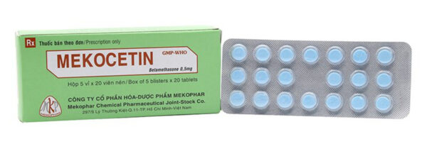 Mekocetin 0.5mg Mekophar (5 vỉ x 20 viên)