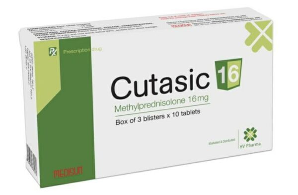 Cutasic 16 (Hộp 3 vỉ x 10 viên)