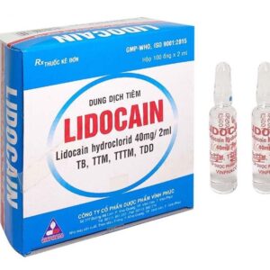 Lidocain 40mg/2ml Vinphaco (100 ống x 2ml)