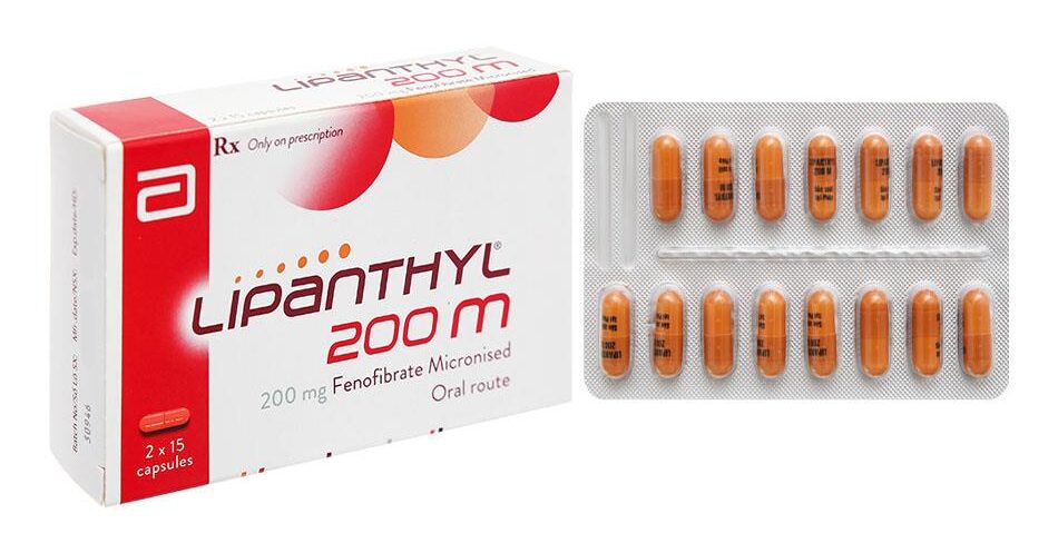 Lipanthyl 200mg (Hộp 2 vỉ x 15 viên)