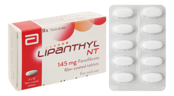 Lipanthyl NT 145mg (3 vỉ x 10 viên)