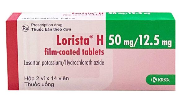 Lorista H 50mg/12.5mg (2 vỉ x 14 viên)