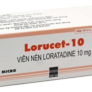 Lorucet - 10 (Hộp 10 vỉ x 10 viên)