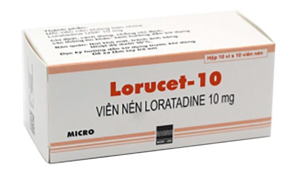 Lorucet - 10 (Hộp 10 vỉ x 10 viên)