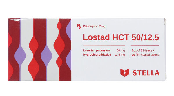 Lostad HCT 50/12.5 Stella (3 vỉ x 10 viên)