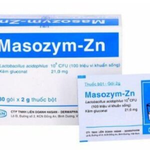 Masozym-Zn Hasan (Hộp 30 gói x 2g)