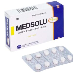 Thuốc Medsolu 16mg (Hộp 3 vỉ x 10 viên nén)