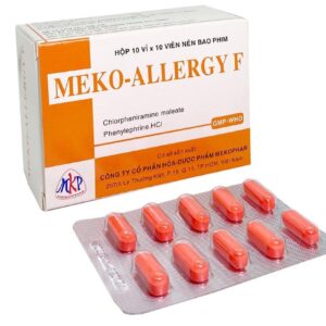 Meko-Allergy F (Hộp 10 vỉ x 10 viên)