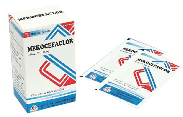 Mekocefaclor 125mg Mekophar (Hộp 12 gói)