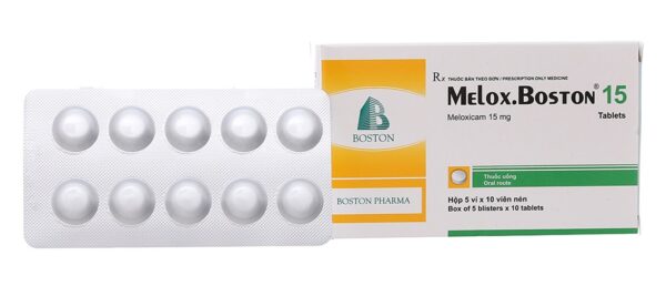 Meloxboston 15 (5 vỉ x 10 viên nén)