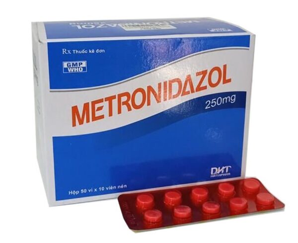 Metronidazol 250mg Hataphar (50 vỉ x 10 viên)