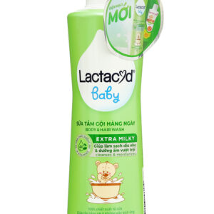 Sữa tắm gội Lactacyd Baby Extra Milky 250ml