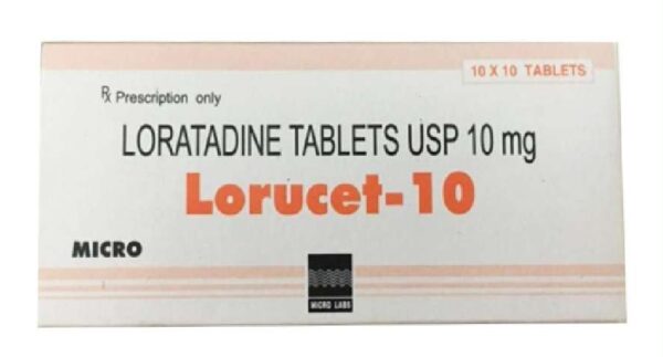 Lorucet - 10 (Hộp 10 vỉ x 10 viên)