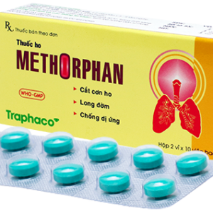 Methorphan Traphaco (2 vỉ x 10 viên)