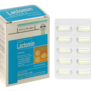 Lactomin Novarex (Hộp 6 Vỉ x 10 Viên)