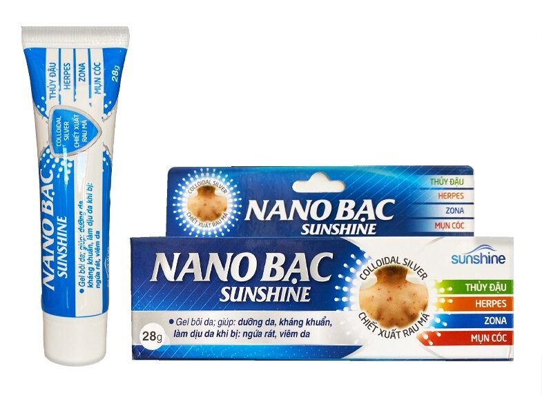 Nano Bạc Sunshine (Tuýp 28g)