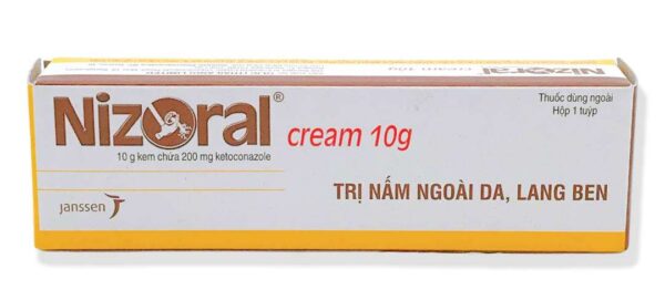 Thuốc dùng ngoài Nizoral Cream Janssen (Tuýp 10g)