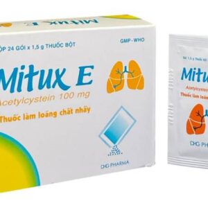 Mitux E 100mg DHG (Hộp 24 gói x 1,5g)