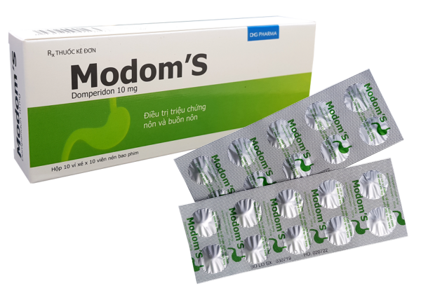 Modom's 10mg (Hộp 10 vỉ x 10 viên)