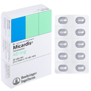 Micardis 40mg (3 vỉ nhôm x 10 viên nén)
