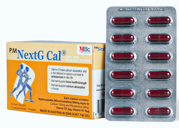 PM NextG Cal (Hộp 5 vỉ x 12 viên)