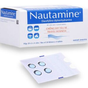 Nautamine 90mg (Hộp 20 vỉ x 4 viên)